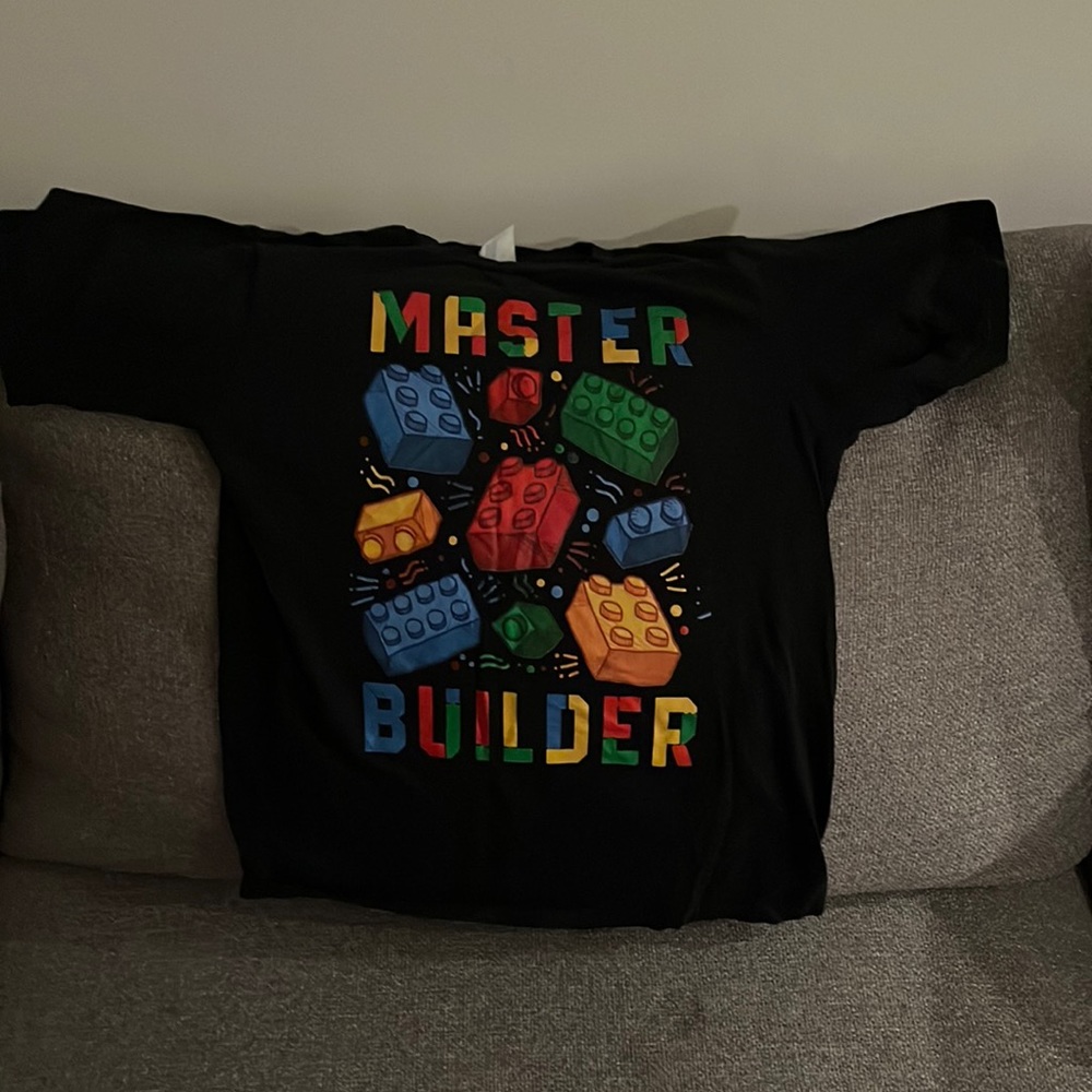 Lego theme shirt youth small used once